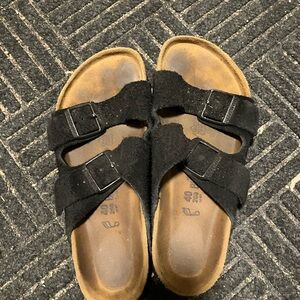 Birkenstock Arizona Suede with Soft Footbed